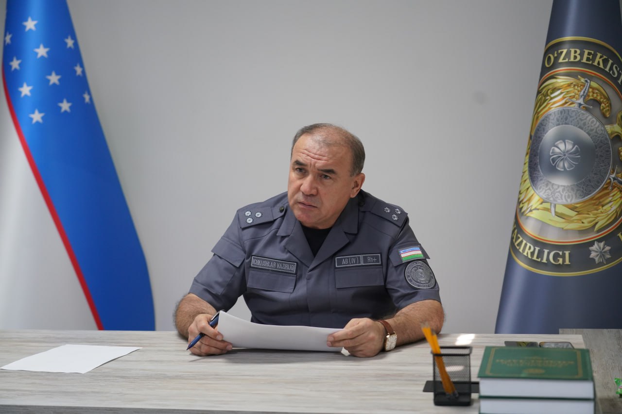 Самарқанд вилояти Ички ишлар бошқармасида навбатдаги фуқаролар қабули ўтказилди