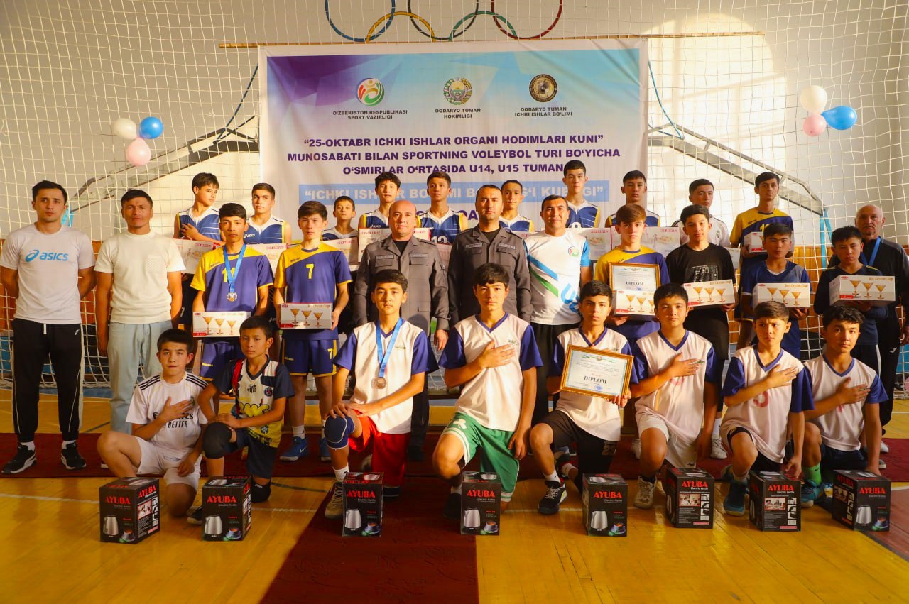 Спортнинг волейбол тури бўйича 